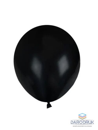 Arpex Balon gumowy jednokolorowe czarny 300mm Arpex (KB5005)