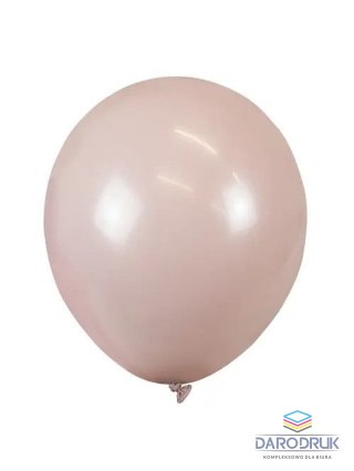Arpex Balon gumowy jednokolorowe zgaszony róż różowy 300mm Arpex (KB5029)