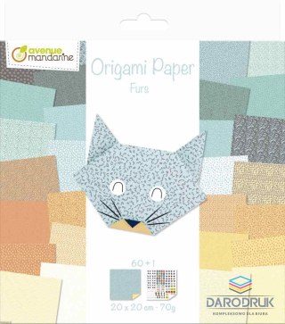 Avenue Mandarine Origami Futro Avenue Mandarine (5137)