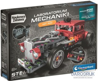 Clementoni Klocki konstrukcyjne Laboratorium mechaniki Hot Rod Clementoni (50446)