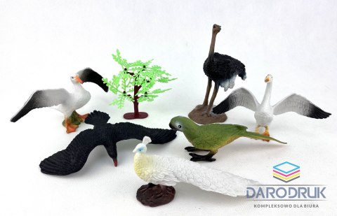 Dromader Figurka ptaki 7 szt., mix Dromader (130-1355315)