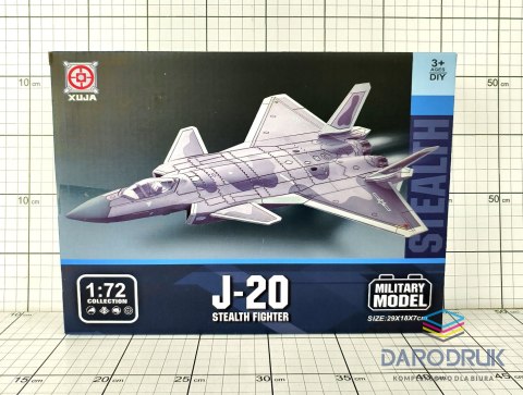 Dromader Klocki konstrukcyjne samolot J-20 1:72 Dromader (130-1364569)