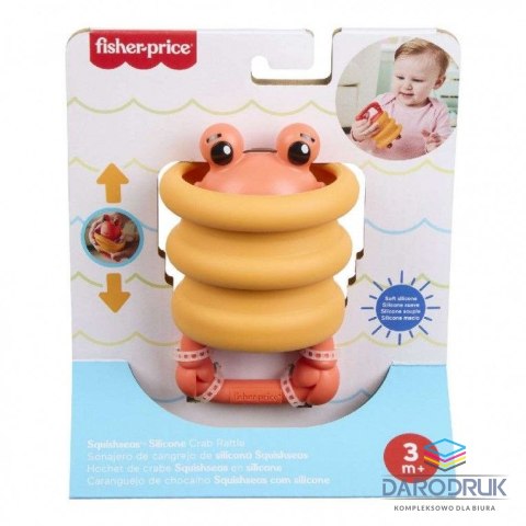 Fisher Price Grzechotka Morskie zwierzątko mix Fisher Price (JHB54)