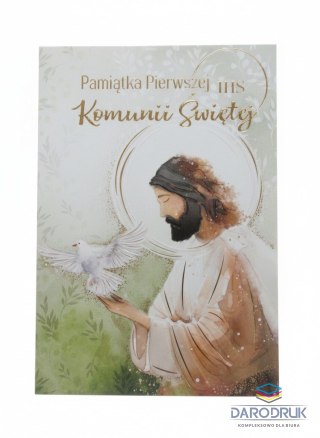 Henry Kartka składana A5 A5 KOMUNIA JEZUS Henry (5905701485918)