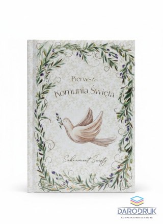 Henry Książeczka pamiątkowa z komunii Komunia A5 kielich w oliwkach Henry (9788368335224)