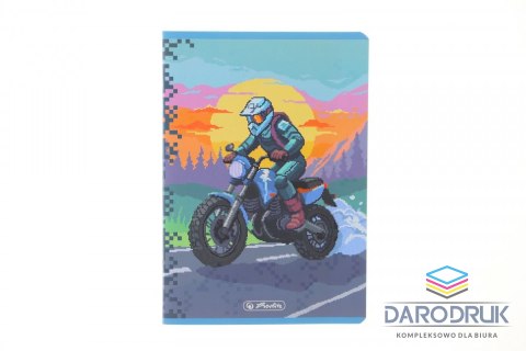 Herlitz Zeszyt A5 Premium Pixel Fun 32k. 70g kratka Herlitz (400206283)