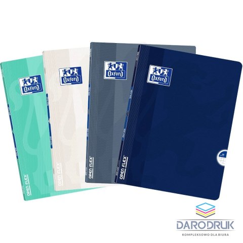 Oxford Zeszyt A5 Openflex 60k. 90g krata Oxford (400210211)