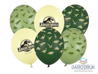 Partydeco Balon gumowy Jurassic World mix 300mm Partydeco (SB14P-360-000-6)