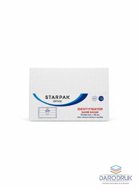Starpak Identyfikator Office [mm:] 57x90 Starpak (576551)