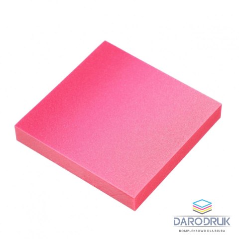 Starpak Notes samoprzylepny (karteczki) Transparentny ombre Różowy mix 100k [mm:] 75x75 Starpak (576523)