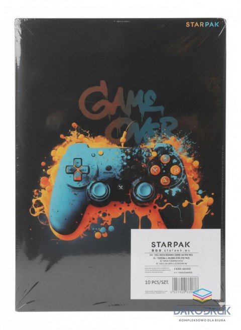 Starpak Teczka kartonowa na gumkę Pad A4 mix Starpak (583293)