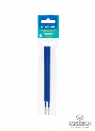 Starpak Wkład do długopisu Wkład do długopisu ścieralnego wkład niebieski 0,5mm Starpak (552692)