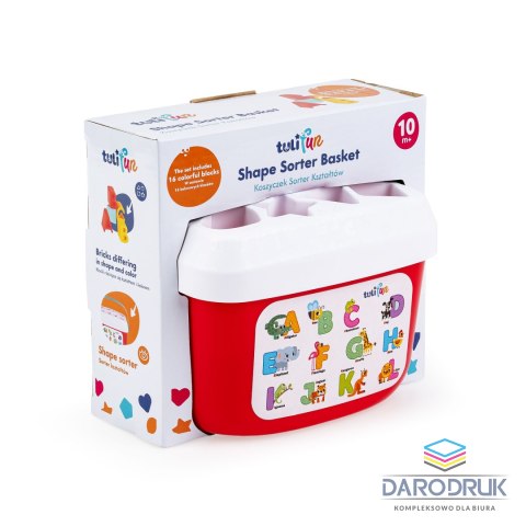 Tuli Fun Sorter koszyczek kształtów Tuli Fun (TF30120)