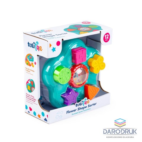 Tuli Fun Sorter kwiatek kształtów Tuli Fun (TF30114)