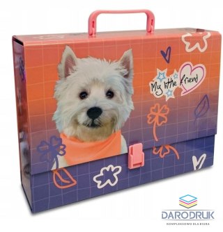 Unipap Teczka kartonowa na klips My Little Friends Dog A4 mix Unipap