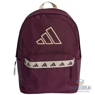 Adidas Plecak Classic Tape bordowy Adidas (KE5636)