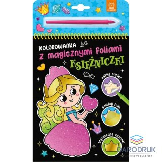 Aksjomat Książka dla dzieci z magicznymi foliami. Księżniczki Aksjomat