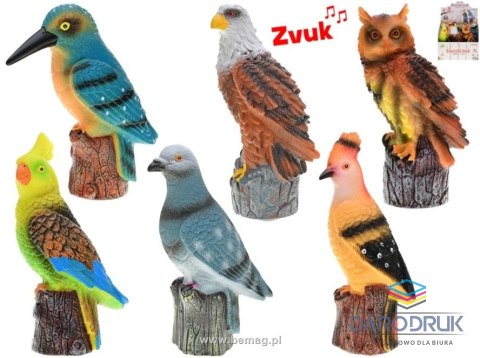 Bemag Figurka ptak 17-20cm 6 wzorów z dźwiękiem Bemag (58108)