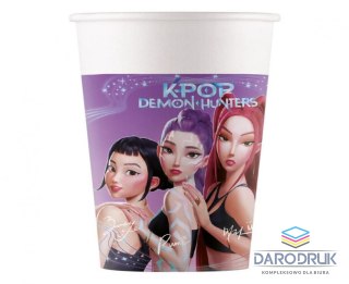 Godan Kubek jednorazowy K-POP DEMON HUNTERS papier 200ml Godan (98640)