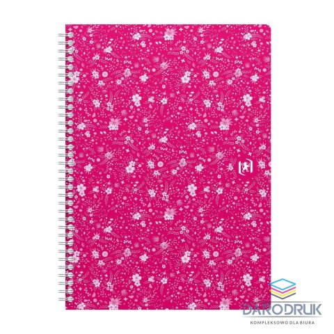 Oxford Notes (notatnik) B5 Floral 60k. linia [mm:] 186x250 Oxford (400094959)