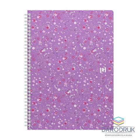 Oxford Notes (notatnik) B5 Floral 60k. linia [mm:] 186x250 Oxford (400094959)