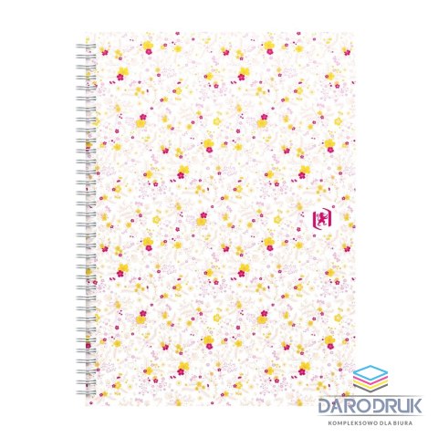 Oxford Notes (notatnik) B5 Floral 60k. linia [mm:] 186x250 Oxford (400094959)
