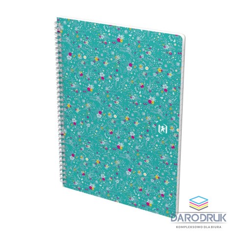 Oxford Notes (notatnik) B5 Floral 60k. linia [mm:] 186x250 Oxford (400094959)