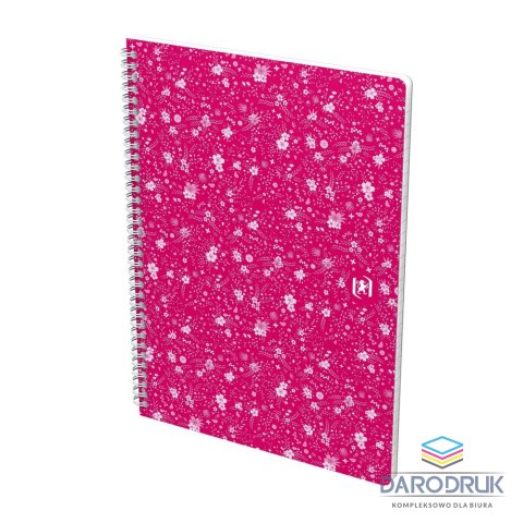 Oxford Notes (notatnik) B5 Floral 60k. linia [mm:] 186x250 Oxford (400094959)