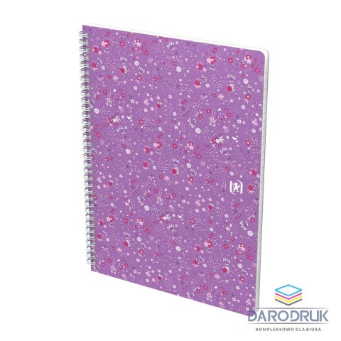 Oxford Notes (notatnik) B5 Floral 60k. linia [mm:] 186x250 Oxford (400094959)