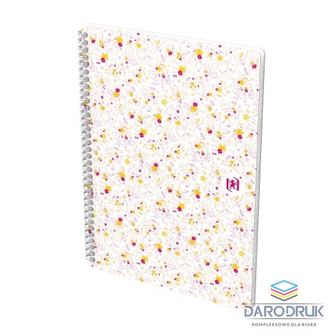 Oxford Notes (notatnik) B5 Floral 60k. linia [mm:] 186x250 Oxford (400094959)
