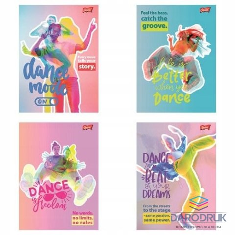 Unipap Zeszyt A5 Dance Mode 60k. 70g krata Unipap