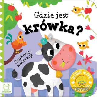 Aksjomat Książka dla dzieci Gdzie jest krówka? Aksjomat
