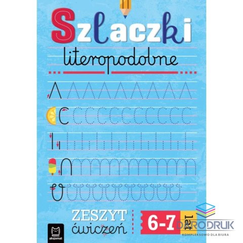 Aksjomat Książka dla dzieci Szlaczki literopodpobne. Aksjomat