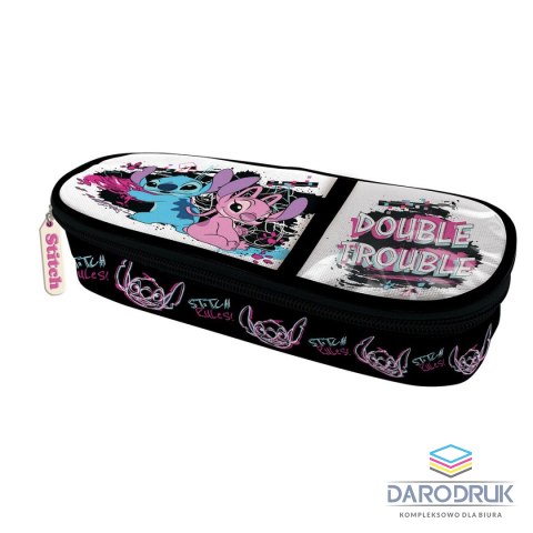 Beniamin Piórnik Stitch Black z klapką Beniamin (58502)