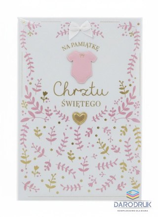 Kukartka Pamiątka chrztu Chrzest Kukartka (PMB-0009)