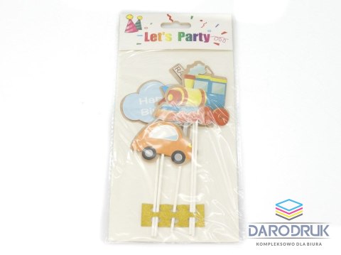 One Dollar Dekoracja na tort topper pojazdy One Dollar (362253)
