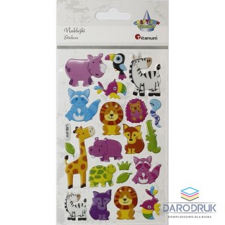 Titanum Naklejka (nalepka) Craft-Fun Series zwierzęta safari Titanum (LXE-007)