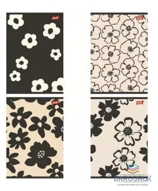 Unipap Zeszyt A5 Mono Blooms 80k. 70g krata Unipap