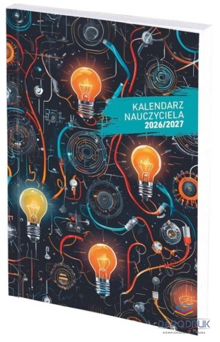 Wokół Nas Kalendarz nauczyciela książkowy (terminarz) PCV bezbarwny Energia A5 143mm x 204mm Wokół Nas (A5TN078B)