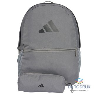 Adidas Plecak Classic szary z saszetką Adidas (JD3092)