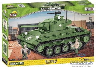 Cobi Klocki plastikowe HC WWII M24 Chaffee Cobi (2543)