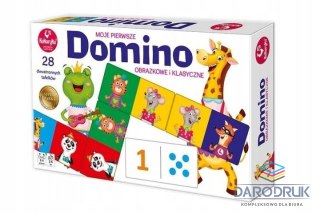 Kukuryku Gra edukacyjna Domino Kukuryku