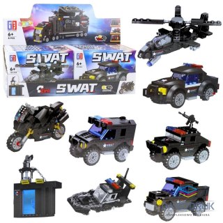 Lean Klocki konstrukcyjne pojazdy SWAT 2w1 MIX Lean (23584)