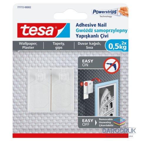 Tesa Plaster samoprzylepny gwóźdź Tesa (77772)