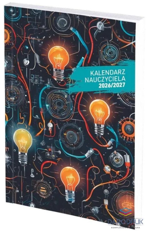 Wokół Nas Kalendarz nauczyciela książkowy (terminarz) PCV bezbarwny Energia B6 110mm x 155mm Wokół Nas (B6TN089B)
