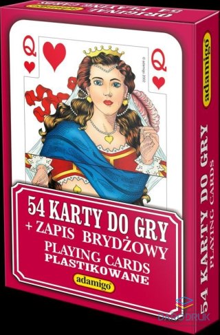 Adamigo Karty 54 szt Adamigo 54 sztuk