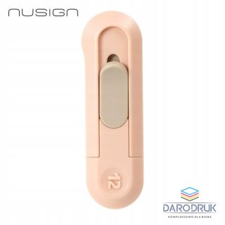 Argo Nóż biurowy mini różowy 12mm Argo (ENS065-P)