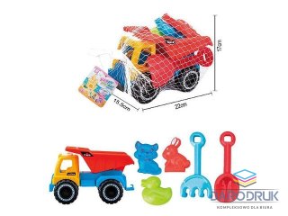 Bigtoys Zestaw do piasku z wywrotką Bigtoys (BZP7603)