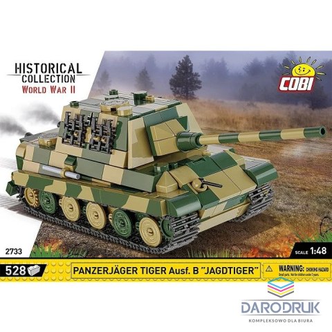 Cobi Klocki konstrukcyjne Czołg Panzerjäger Tiger Ausf.B Jagdtiger 528 el. Cobi (2733)