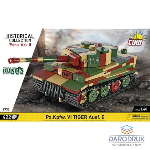 Cobi Klocki konstrukcyjne Czołg Pz.Kpfw. VI Tiger Ausf.E 422el. Cobi (2735)